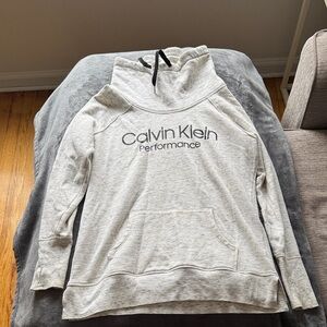 Calvin Klein Performance Light Gray Sweatshirt